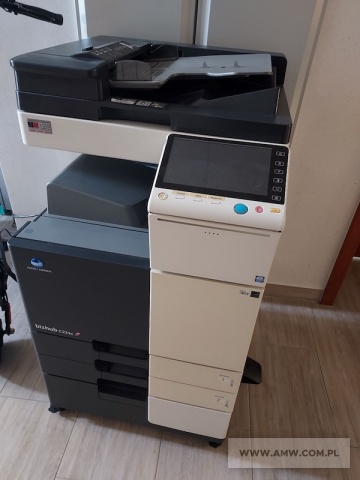 Kserokopiarki - pakiet zawierający 4 poz. asort. (wg oddzielnego wykazu), w tym m.in.: kserokopiarka KONICA MINOLTA, drukarka etykiet ZEBRA LP2844 itp. 